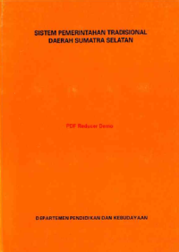 Sistem Pemerintahan Tradisional Daerah Sumatra Selatan