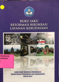Buku Saku Reformasi Birokrasi Layanan Kebudayaan