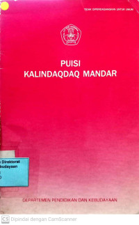 Puisi Kalindaqdaq Mandar