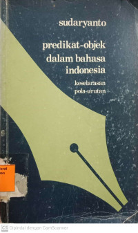 Predikat-Objek dalam Bahasa Indonesia: Keselarasan Pola-urutan