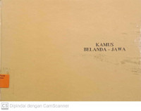 Kamus Belanda-Jawa