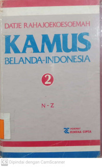 Kamus Belanda-Indonesia 2 : N - Z