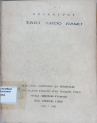 Deskripsi Tari Ledo Hawu