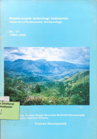 Aspek-Aspek Arkeologi Indonesia : Aspects of Indonesian Archaeology No.17