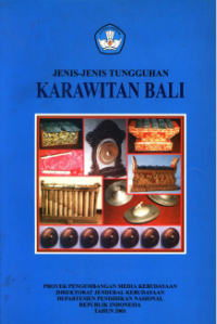 Jenis-jenis Tungguhan Karawitan Bali
