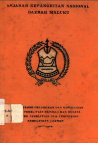 Sejarah Kebangkitan Nasional Daerah Maluku