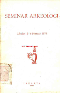 Seminar Arkeologi Cibulan, 2-6 Pebruari 1976