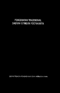 Pengobatan tradisional daerah istimewa Yogyakarta