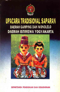 Upacara Tradisional Saparan: Daerah Gamping dan Wonolelo Daerah Istimewa Yogyakarta