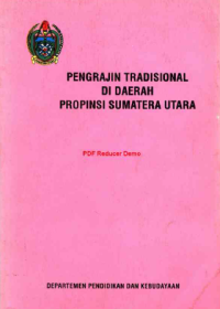 Pengrajin Tradisional di Daerah Propinsi Sumatera Utara