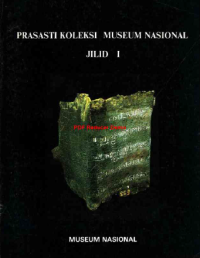 Prasasti Koleksi Museum Nasional Jilid 1