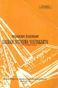 Sejarah Daerah Daerah Istimewa Yogyakarta