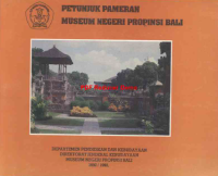 Petunjuk Pameran Museum Negeri Propinsi Bali