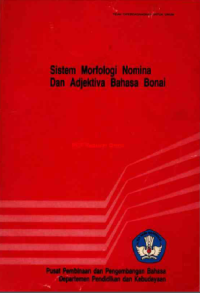 Sistem Morfologi Nomina Dan Adjektiva Bahasa Bonai