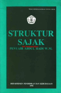 Struktur Sajak: Penyair Abdul Hadi W.M.