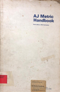 AJ Metric Handbook: Third Edition, Fifth Impression