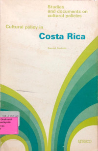 Cultural Policy in Costa Rica
