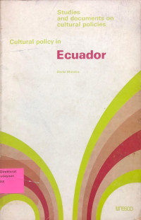 Cultural Policy in Ecuador