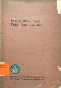 Struktur Bahasa Sunda Pesisir Utara Jawa Barat