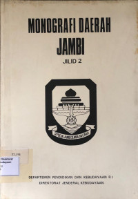 Monografi daerah Jambi : Jilid 2