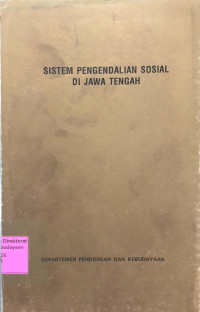 Sistem Pengendalian Sosial Di Jawa Tengah