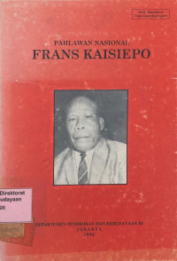 Pahlawan Nasional Frans Kaisiepo