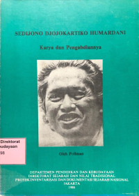 Sedijono Djojokartiko Humardani; Karya dan Pengabdiannya
