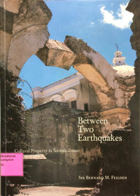 Between Two Earthquakes : Cultural Property in Seismic Zones