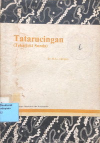 Tatarucingan (Teka-teki Sunda)