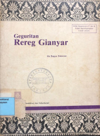 Geguritan Rereg Gianyar