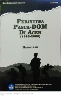Peristiwa Pasca-DOM di Aceh (1998-2000)