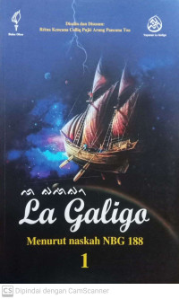 La Galigo Menurut Naskah NBG 188 Jilid 1