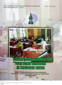 Pendidikan Agama Generasi Muda Pada Bulan Ramadhan Di Kabupaten Bintan