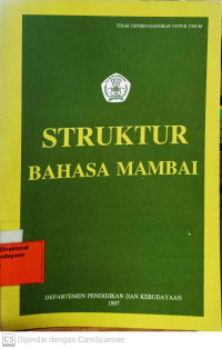 Struktur Bahasa Mambai