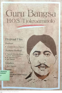 Guru Bangsa H.O.S Tjokroaminoto