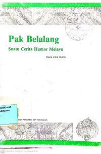 Pak belalang: Suatu cerita humor Melayu