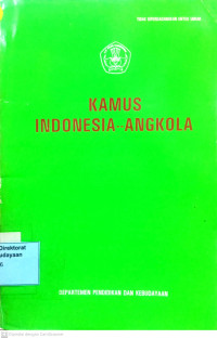 Kamus Indonesia-Angkola
