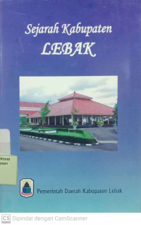 Sejarah Kabupaten Lebak