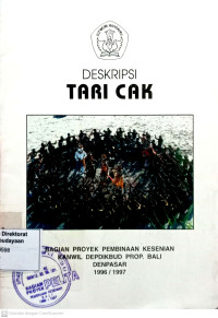 Deskripsi Tari Cak