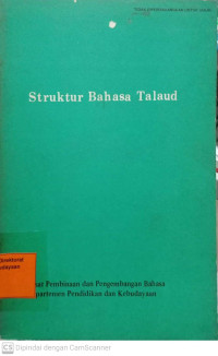 Struktur Bahasa Talaud