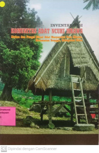Inventarisasi Komunitas Adat Ncuhi Mbawa