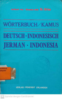 Wörterbuch Deustch-Indonesisch/Kamus Jerman-Indonesia