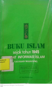 Buku Islam Sejak Tahun 1945 Pusat Informasi Islam