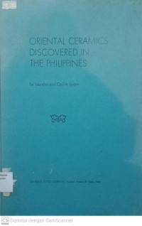 Oriental Ceramics Discovered in the Philippines
