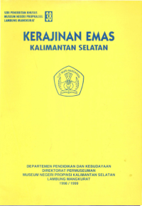 Kerajinan Emas Kalimantan Selatan
