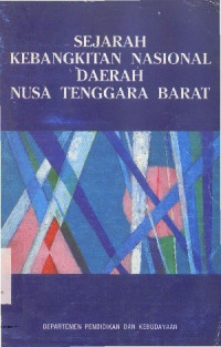 Sejarah Kebangkitan Nasional Daerah Nusa Tenggara Barat