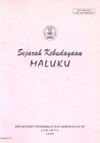Sejarah Kebudayaan Maluku