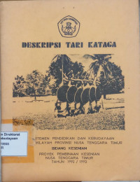 Deskripsi Tari Kataga