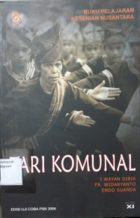 Tari komunal: Buku Pelajaran Kesenian Nusantara
