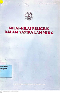 Nilai-Nilai Religius Dalam Sastra Lampung